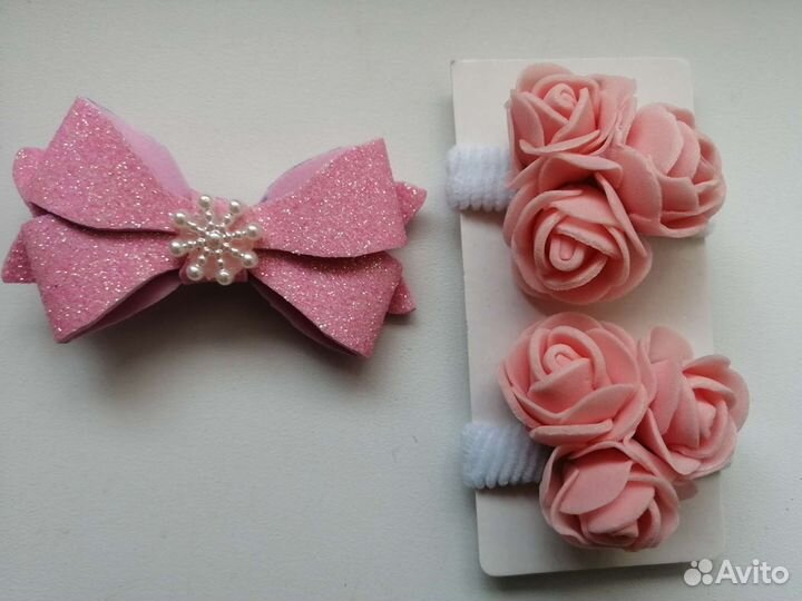 Резинки, заколки для волос