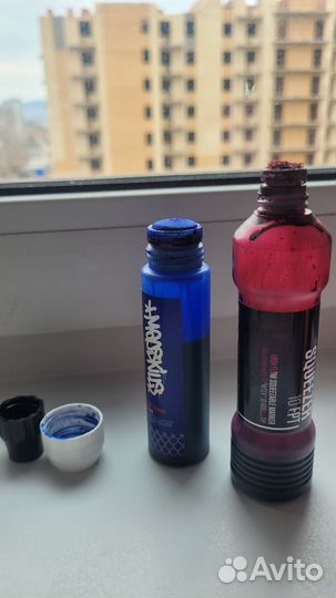 Набор граффити маркеров,сквизеров и заправок