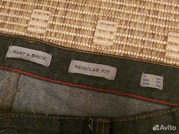 Джинсы J.Hart and Bros. (W40L34) из Италии