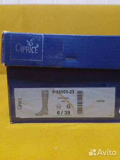 Сапоги женские натуральная кожа 39 размер