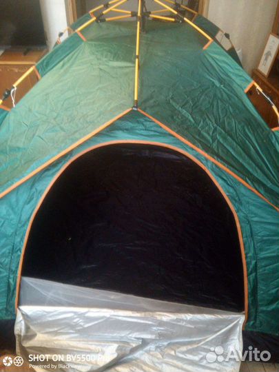 Палатка с ковриком