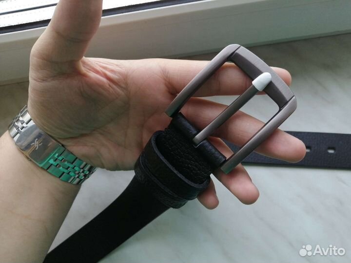 Мужской кожаный ремень