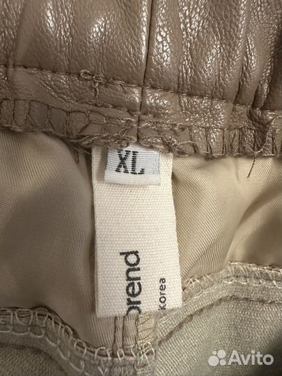 Кожаные брюки