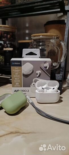 Беспроводные наушники AIR PRO 2 / deppa