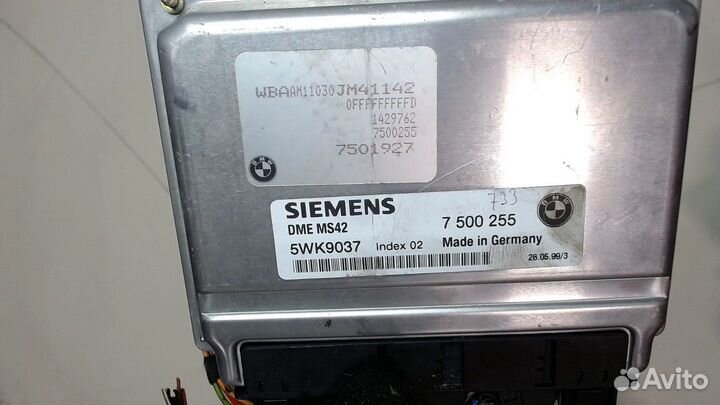 Блок управления двигателем BMW 3 E46, 2001