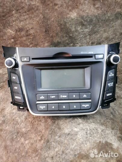 Головное штатное мультимедиа Хундай i30