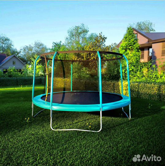 Батут с сеткой 183, 366, 427, 488 см