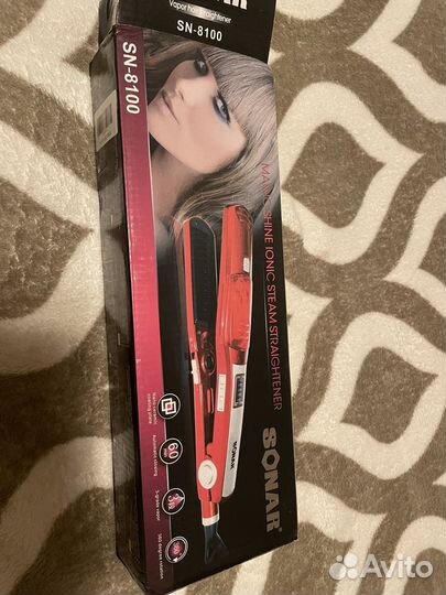 Утюжок с паром и терморегулятором