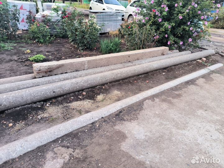 Бетонные опоры