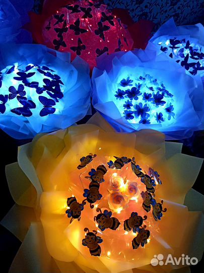 Букет из бабочек любых расцветок