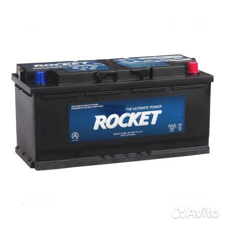 Аккумулятор Rocket AGM 105ah 950А со склада 24/7