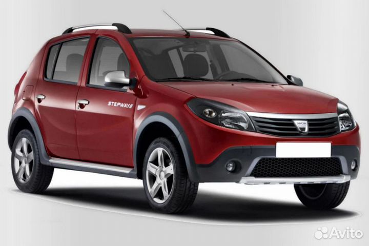 Лобовое стекло на Renault Sandero 09-14г