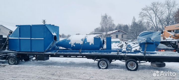 Циклон с бункером вентилятор