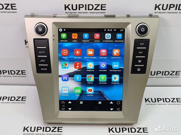 Магнитола Toyota Camry 6 2006-2011 Android 11 2/32