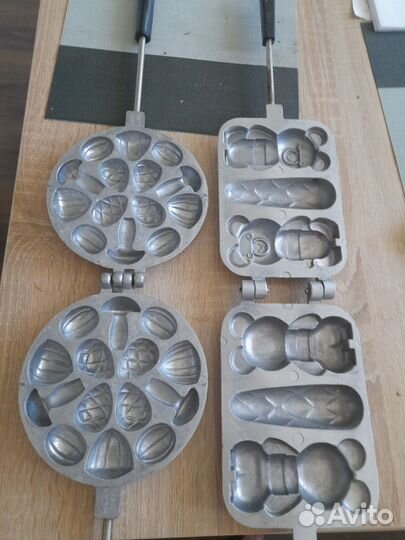 Вафельница орешница СССР 2 шт