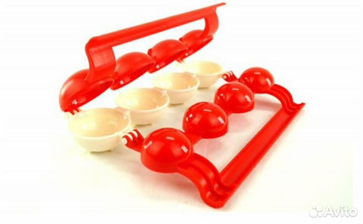 Форма для приготовления тефтелек с начинкой