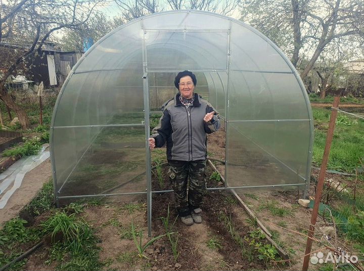 Теплица из поликарбоната