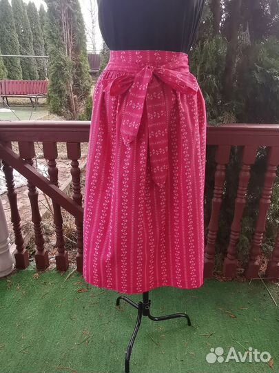 Фартук Передник Хлопок Германия темно розовый