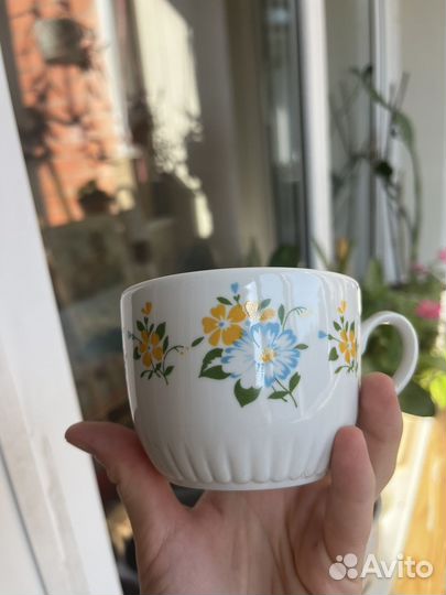 Чайный сервиз вербилки СССР