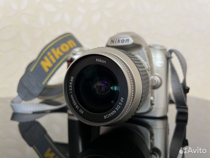 Зеркальный фотоаппарат Nikon D50 Silver