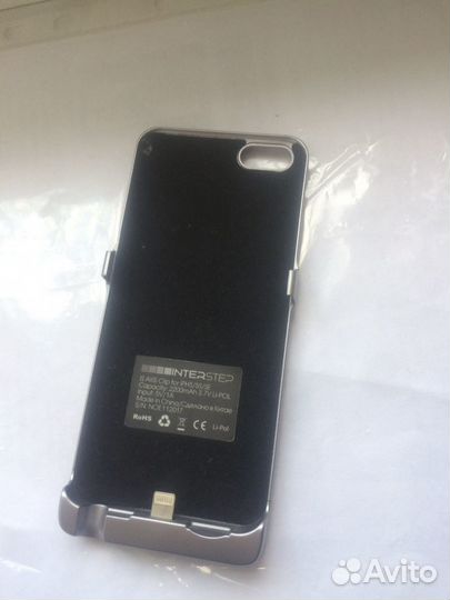 Бампер/Чехол-зарядник на iPhone 5s/se