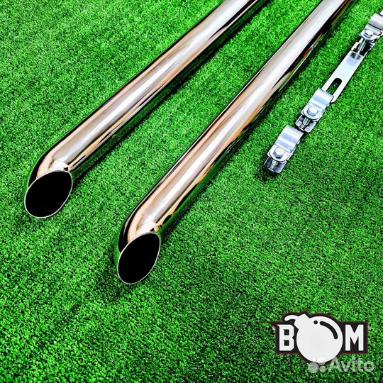 Комплект глушителей нерж. Стандарт+ 51-51мм