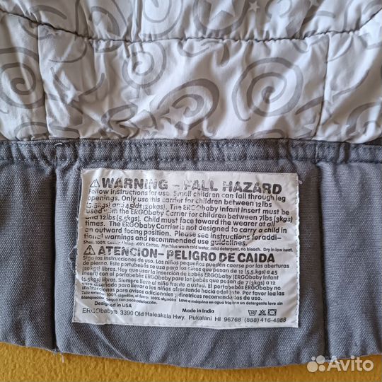 Эргорюкзак Ergobaby Galaxy Grey