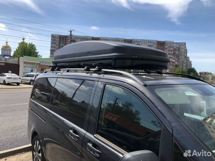 Автобокс на крышу mercedes vito