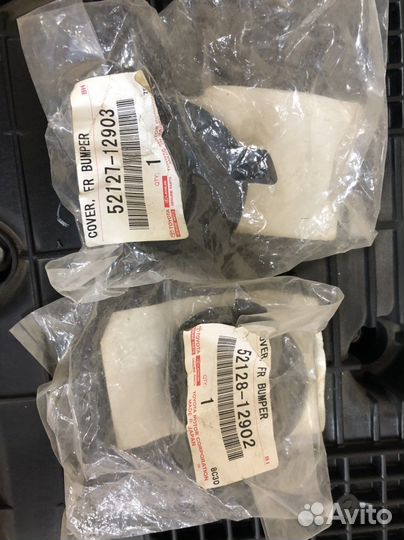 Заглушка переднего бампера Королла 150 к