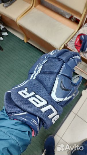 Краги хоккейные Bauer Apx размер 15