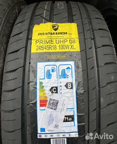 Roadmarch Prime UHP 08 245/45 R18