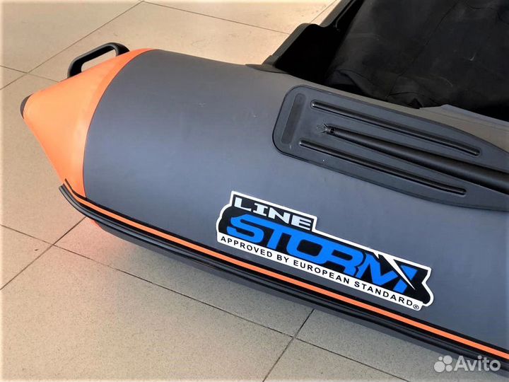 Лодка пвх Stormline Classic Air 360 красно-черная