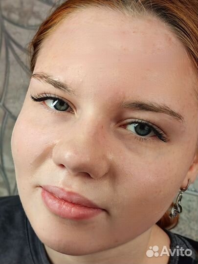 Наращивание ресниц модель