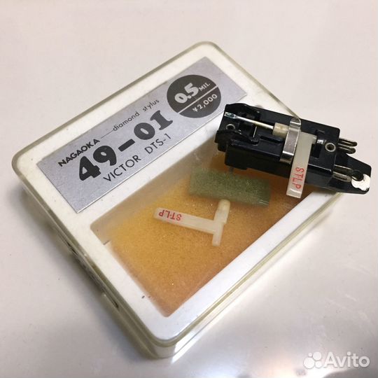 Винтажные пьезо стерео картриджи с новыми иглами