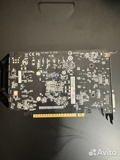 Видеокарта GTX 1050Ti 4Gb Gigabyte