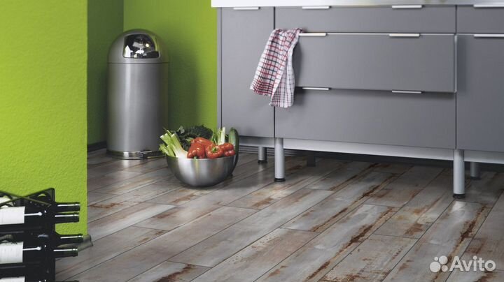 Ламинат kronotex Exquisit D Подержанный металл