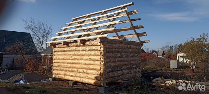 Срубы бань. Сборка. Доставка