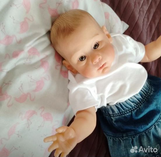 Кукла Реборн девочка 60 см