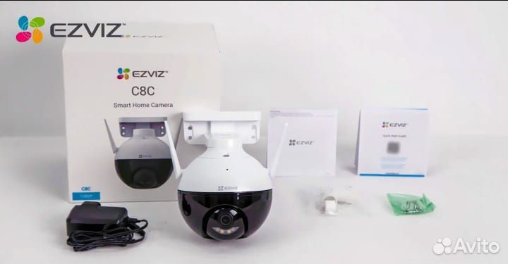 Ezviz C8C Поворотная 2 мп Wi-Fi камера 360