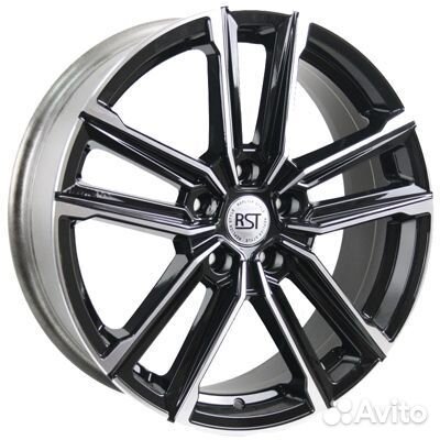 RST R076 : 6x16 4*100 Et:48 Dia:60.1 BL
