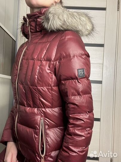 Calvin klein пуховик (наполнитель пух)