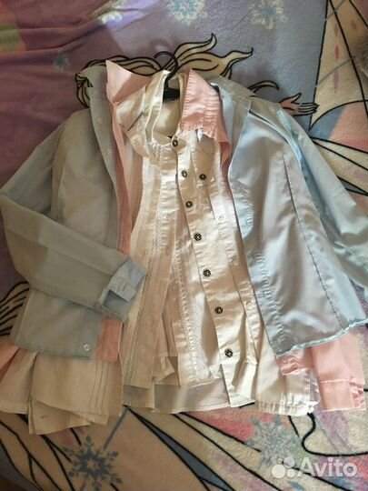 Рубашки школьные