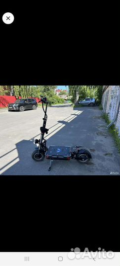 Электросамокат с сиденьем взрослый