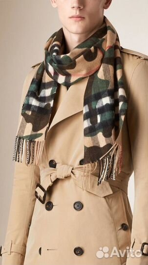 Шарф Burberry Кашемир Шотландия