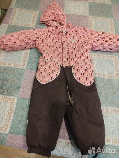 Зимний комбинезон kerry для девочки 92