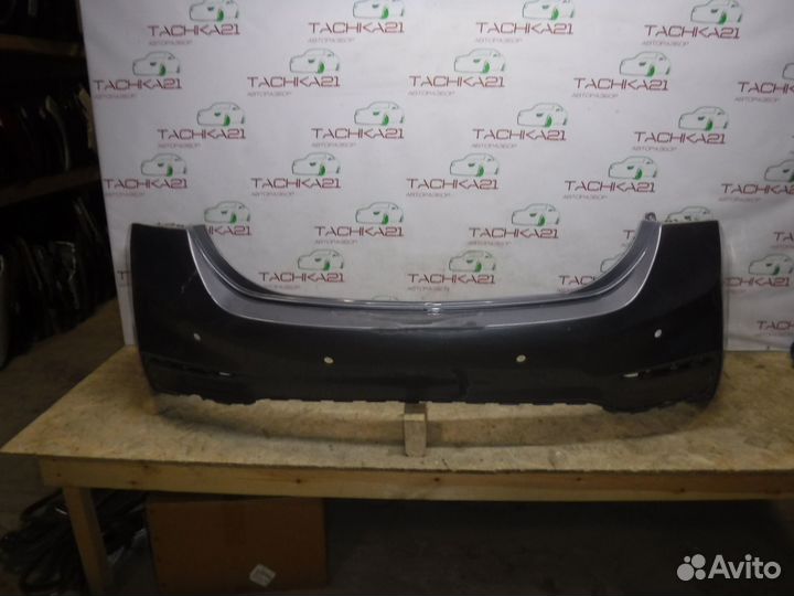 Бампер задний hyundai Solaris 2 (2017) Аналог