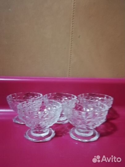 Креманки СССР в отличном состоянии 5 шт