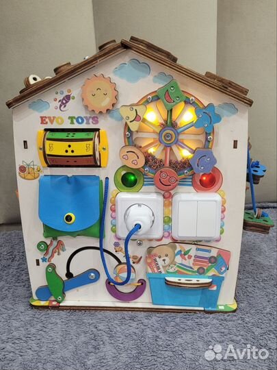 Бизиборд домик бу