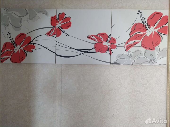 Модульная картина бу