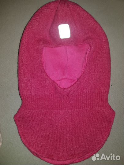 Шапка шлем для девочки 46-48